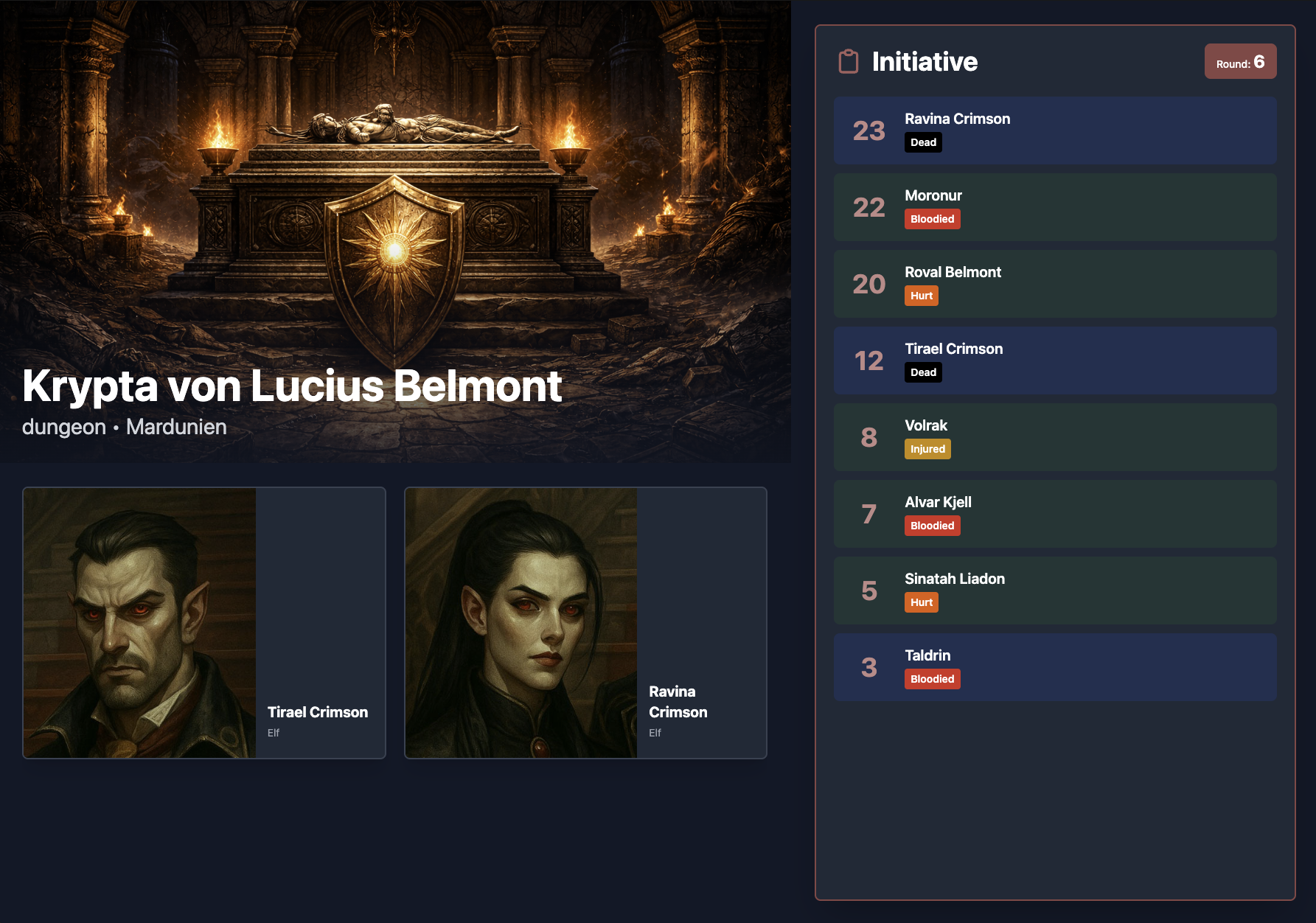 Arandor Companion – DM-Screen mit Echtzeitsteuerung