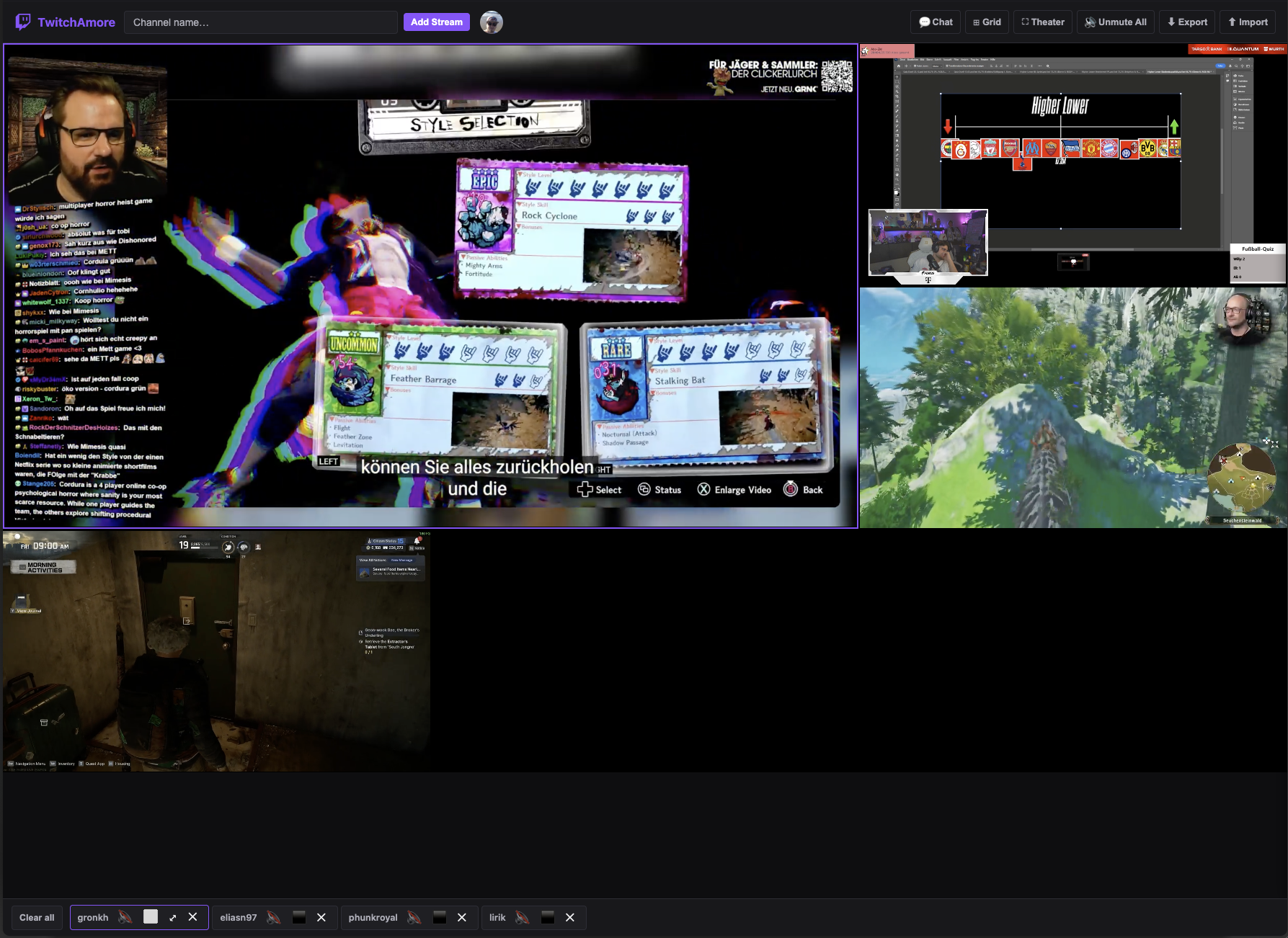 Twitchamore – OAuth-Login und Twitch-Integration